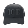 ICE Blackout Trucker Cap | Patriotic Mesh-Back Adjustable Hat