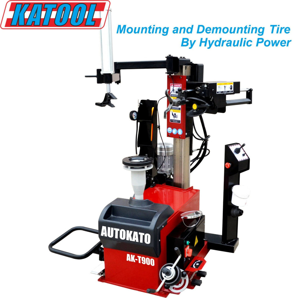 Katool KT-T900 Center Post Tire Changer with Wheel Lift