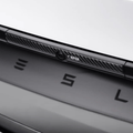Model Y Juniper Rear Trunk Button Sticker | Flexible Urethane Carbon Fiber