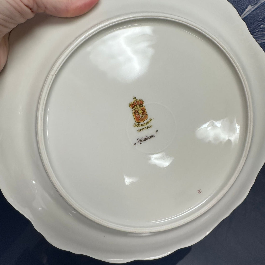 Shumann Bavaria China 10" Salad / Dinner Plates