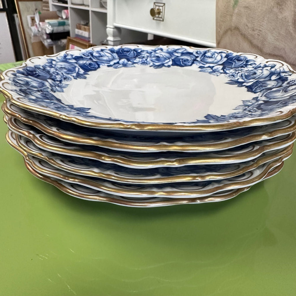 Shumann Bavaria China 10" Salad / Dinner Plates