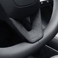 Alcantara Steering Wheel Panel for Model 3 Highland / Y Juniper | 2 Options